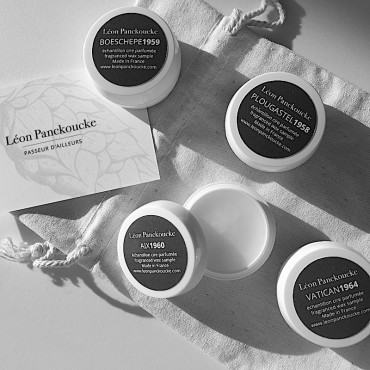 Echantillons cire parfumée Léon Panckoucke